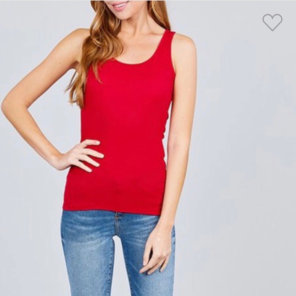 "RACERBACK" in Red